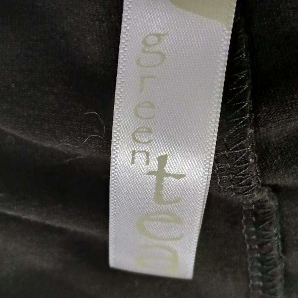 Ladies Green Tea XXL cotton/poly/spandex black skort pockets comfort side notch - Picture 2 of 11